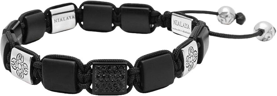 The CZ Flatbead Collection - Black Onyx and Silver