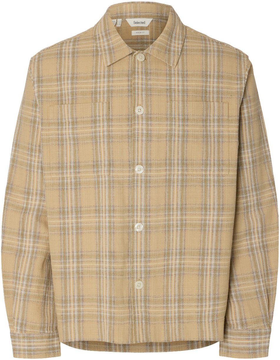 Slhregrory Check Overshirt