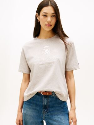 VARSITY CREST RLX SS TEE