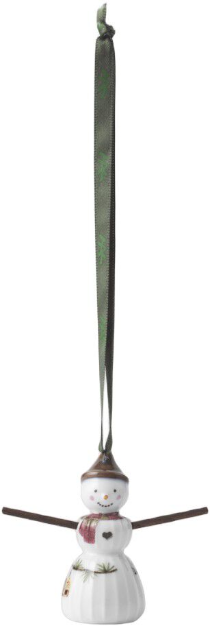 Hammersh&oslash;i Christmas Sn&ouml;flicka h&auml;ngande H6,5 vit m. deko