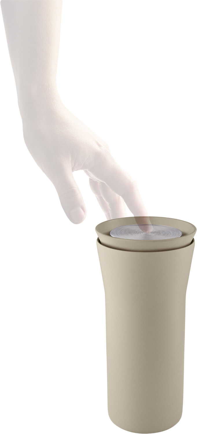 City To Go Cup recycled 0,35 l Pearl beige