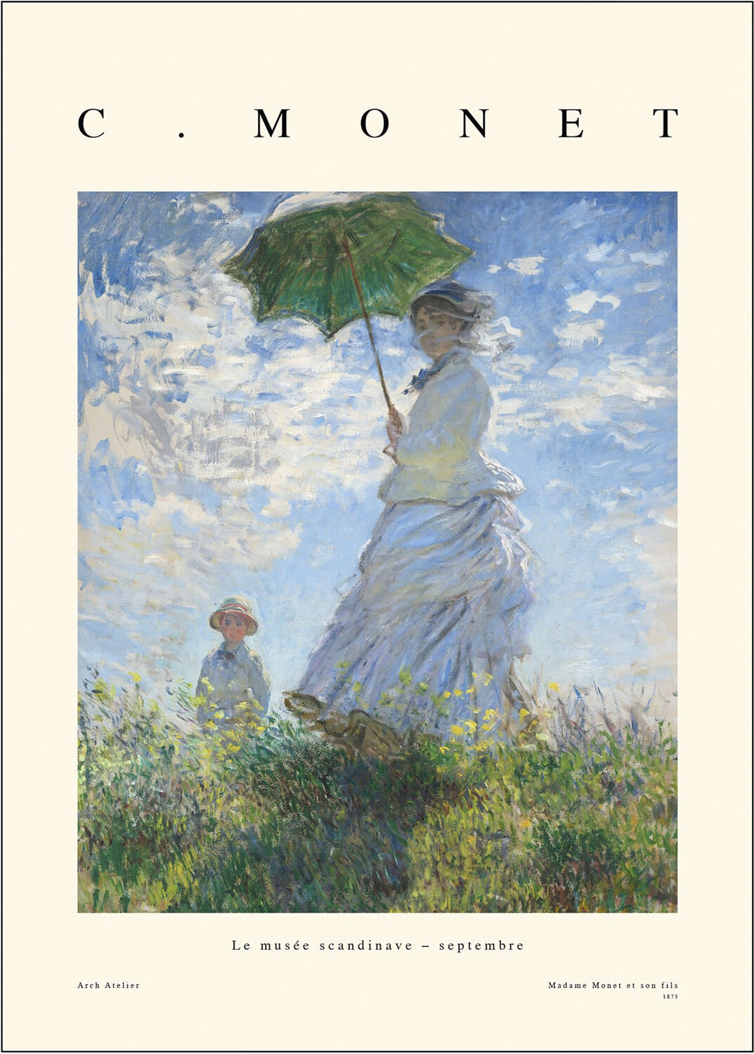 Claude Monet - Madame et son fils