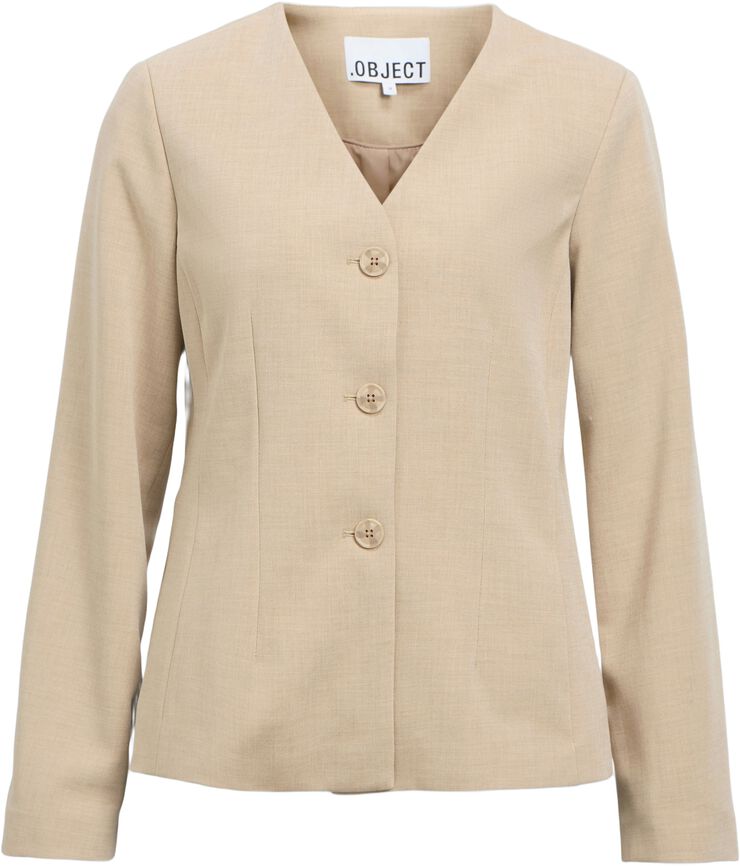 OBJMEGHAN IVY L/S RE BLAZER E SS FA
