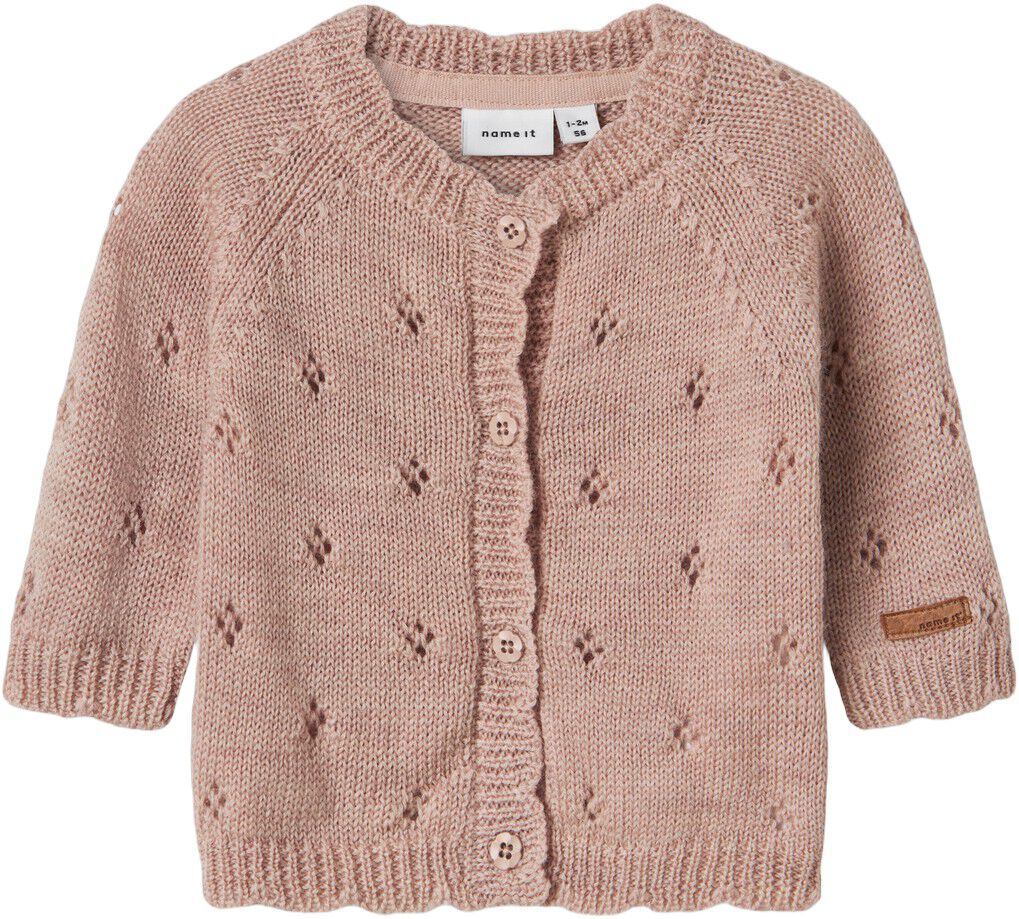 NBFWRILLA WOOL LS KNIT CARD