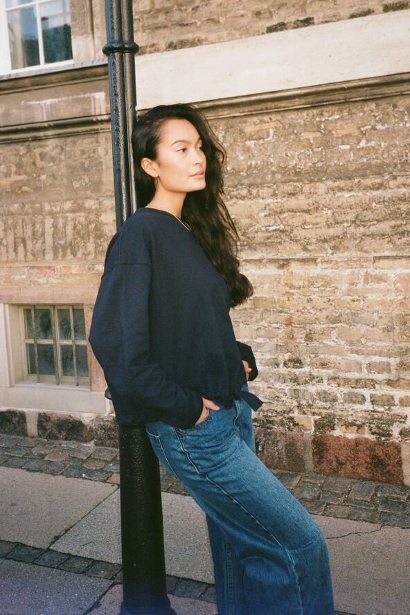 Sweat drawstring top - Sheela