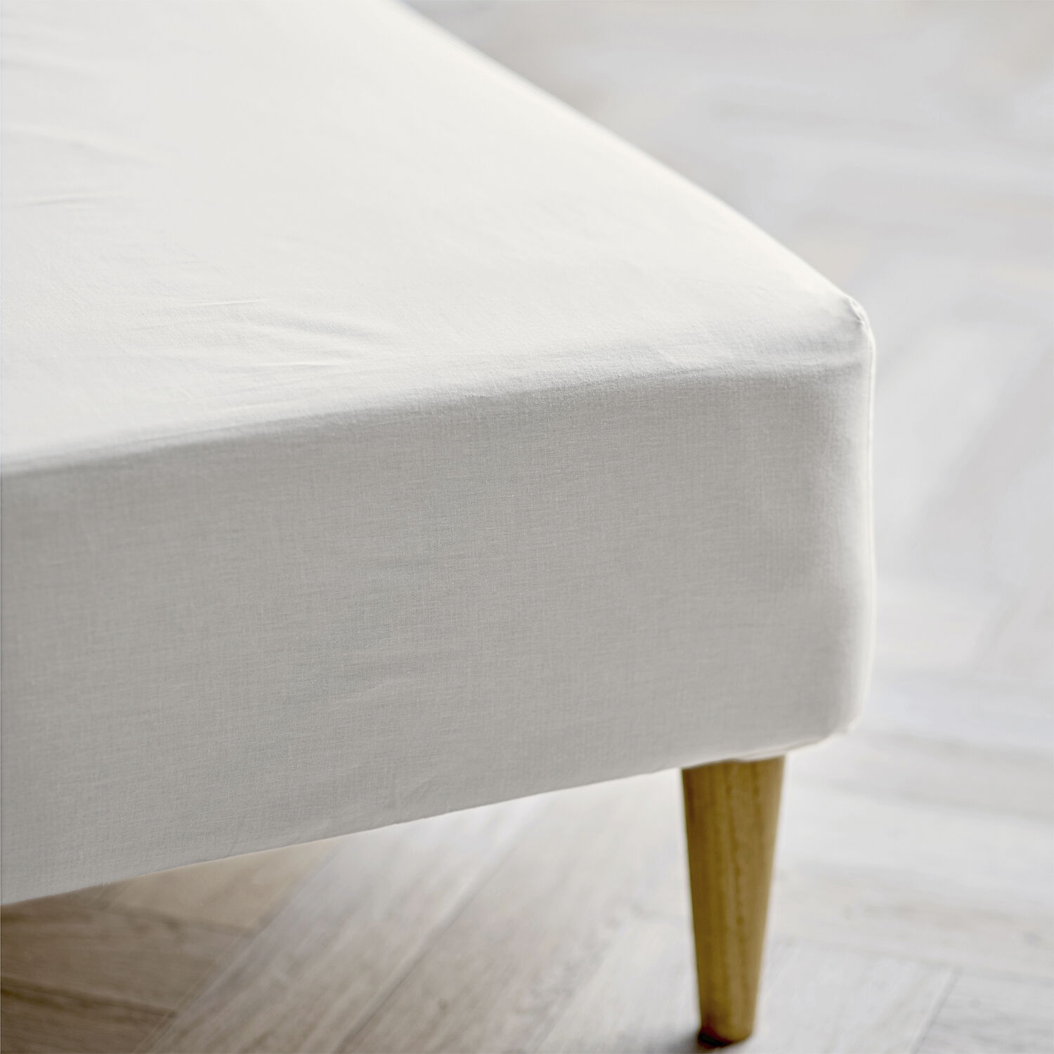 Madrasskydd 180 x 200 x 30 cm Calm Offwhite 100% bomull, eko