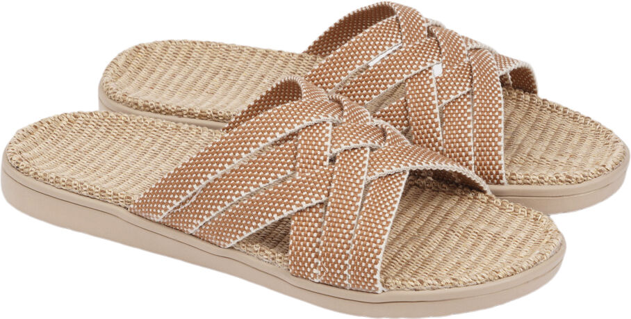 Matara - Triple cross sandal w/ jute sole