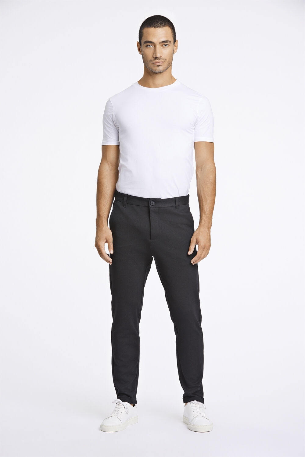 Superflex knitted cropped pant