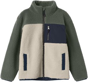 NKMMONICO TEDDY JACKET BLOCK