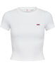 ESSENTIAL SPORTY TEE WHITE + R