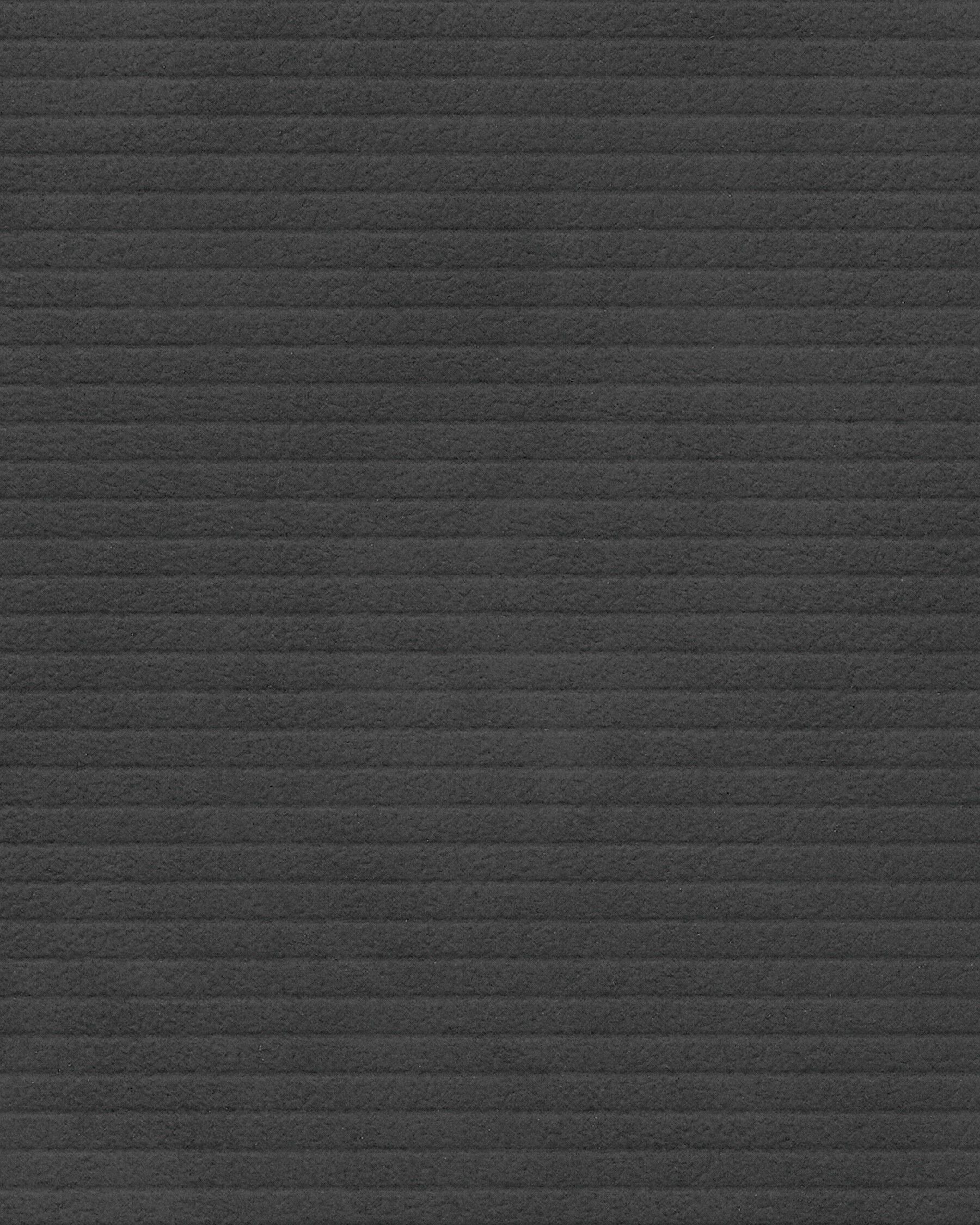 Glass Mat Square Corduroy Black