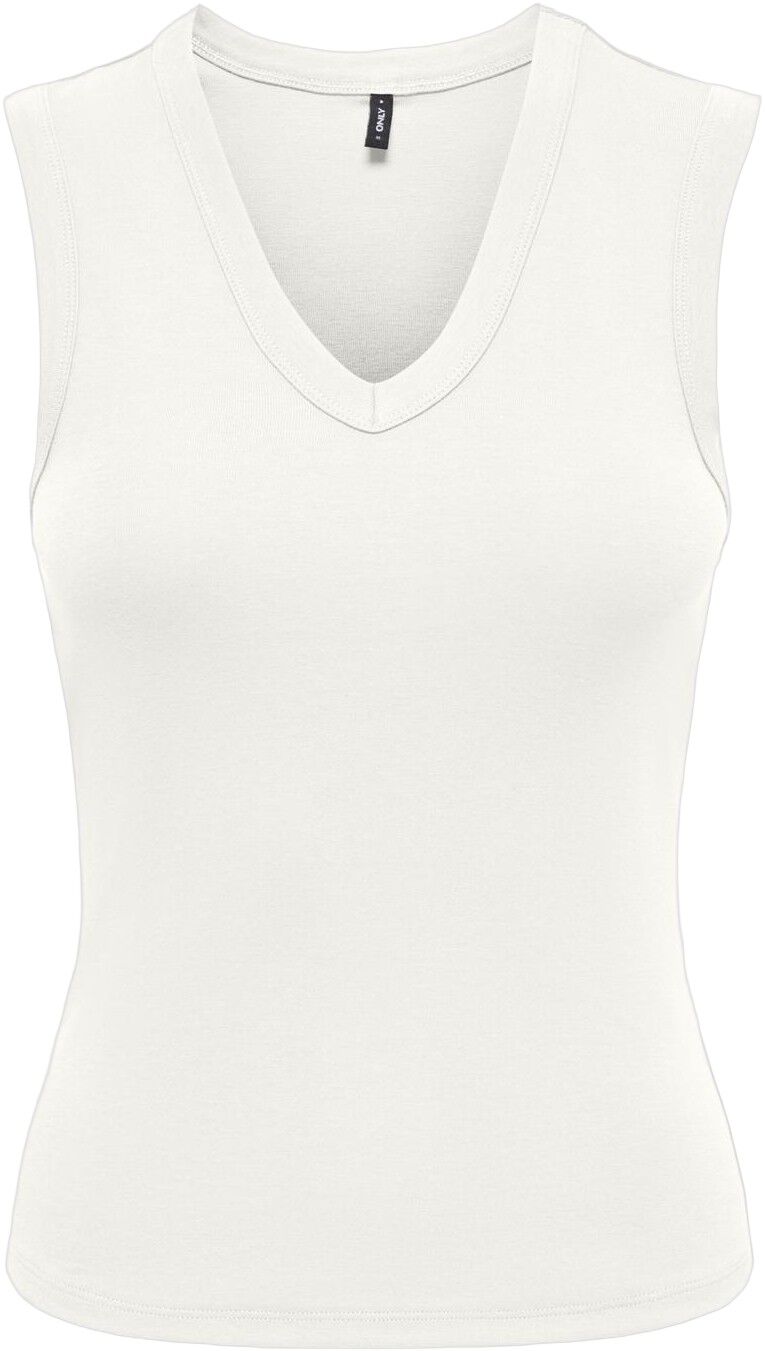 Onlriley S/L V Neck Top Cs Jrs