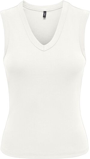 ONLRILEY S/L V NECK TOP CS JRS