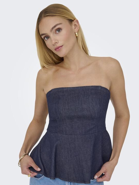 ONLQUEENSWAY CORSET TOP RED DNM SIJ