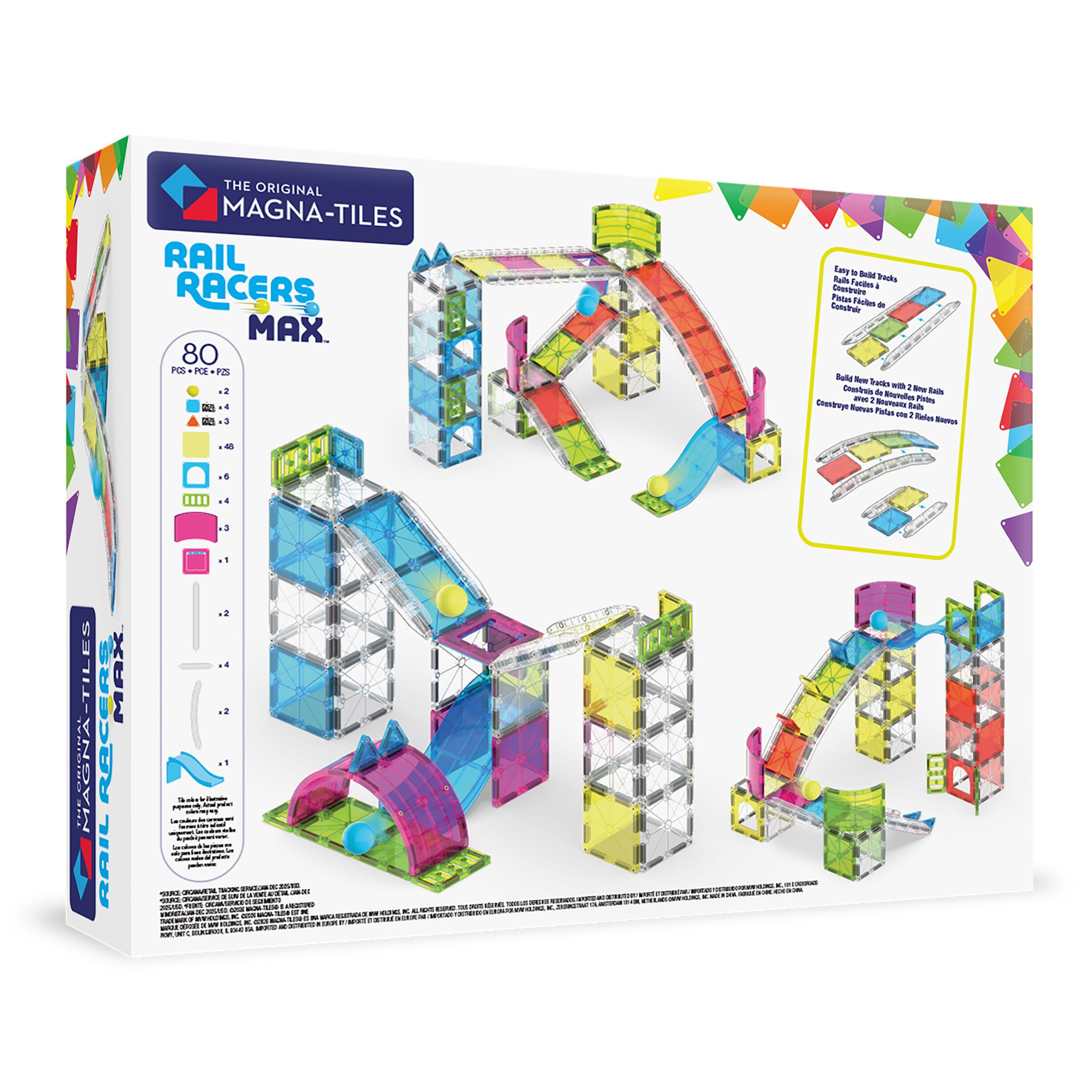 MAGNA-TILES Rail Racers M