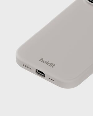 Silicone Case iPhone 16 Pro Max Wool Gray