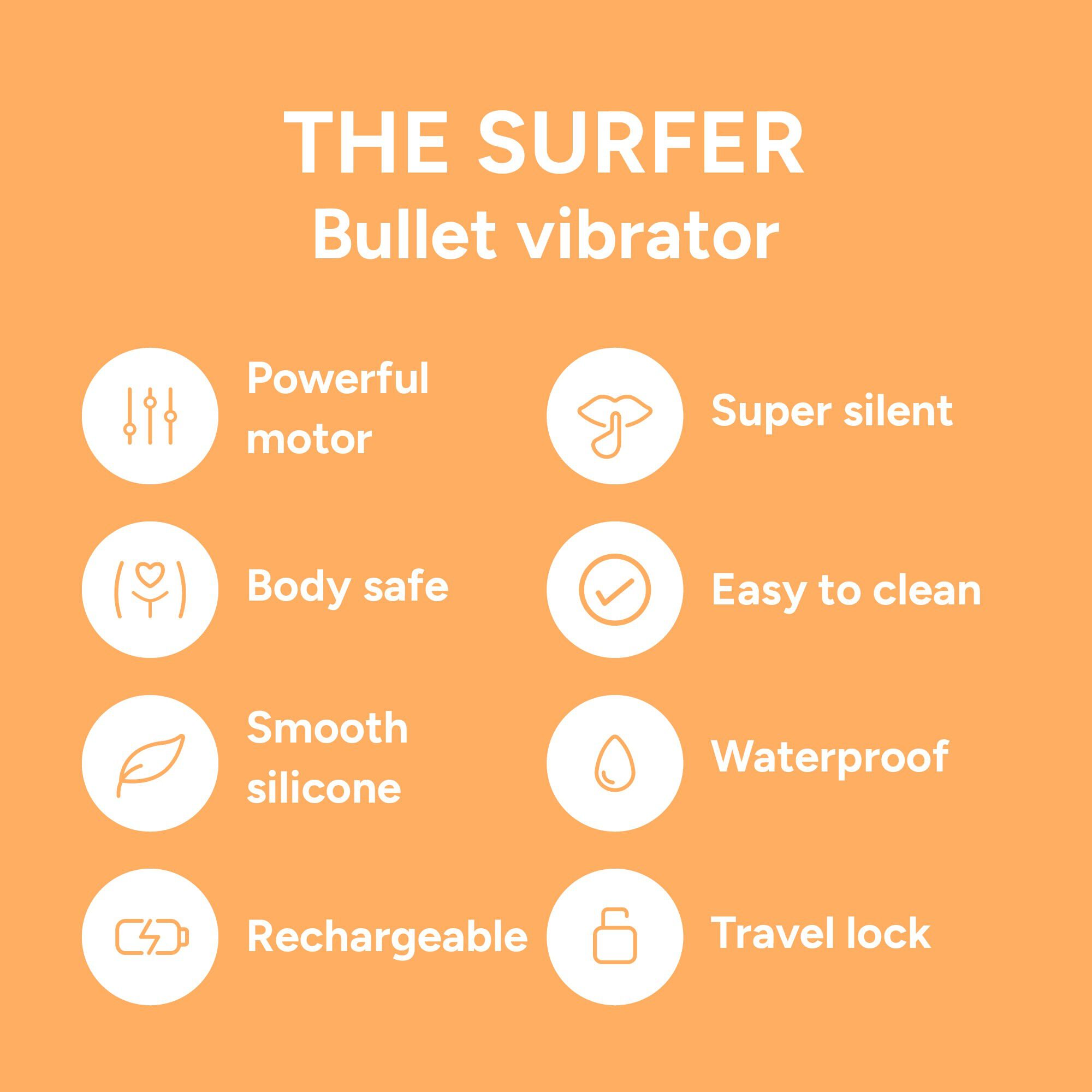The Surfer Klitoris Vibrator
