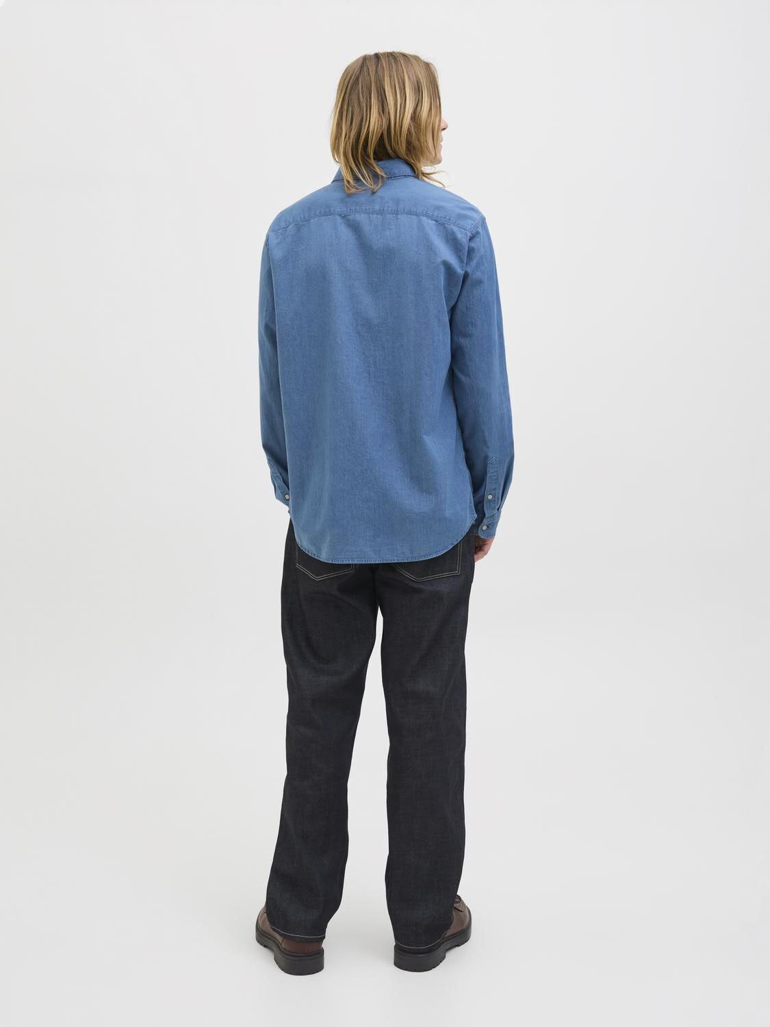 JJEPERFECT DENIM SHIRT LS NOOS