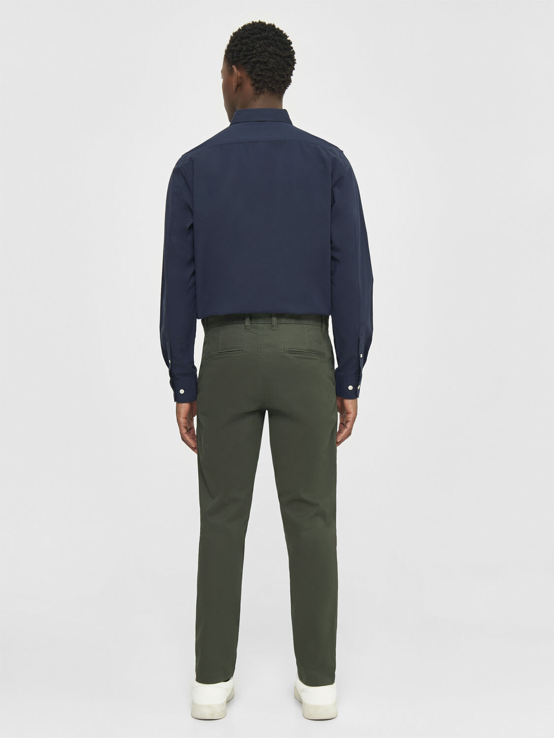 LUCA slim twill chino pants - GOTS/Vegan