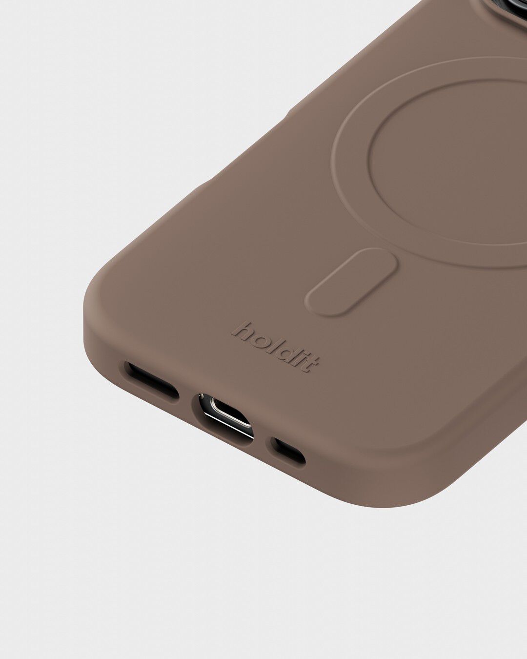 Soft Magsafe Case iPhone 16 Pro Mocha Brown