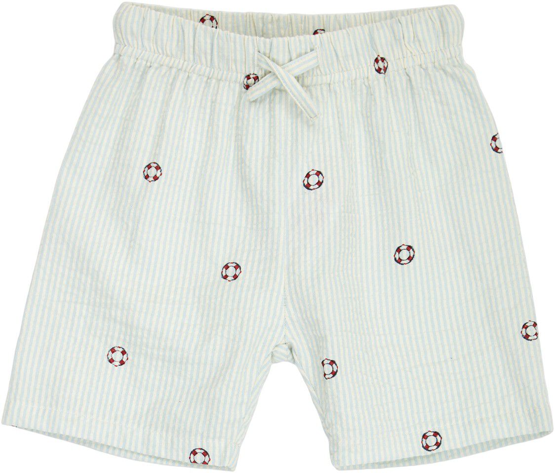 Seersucker stripe shorts baby