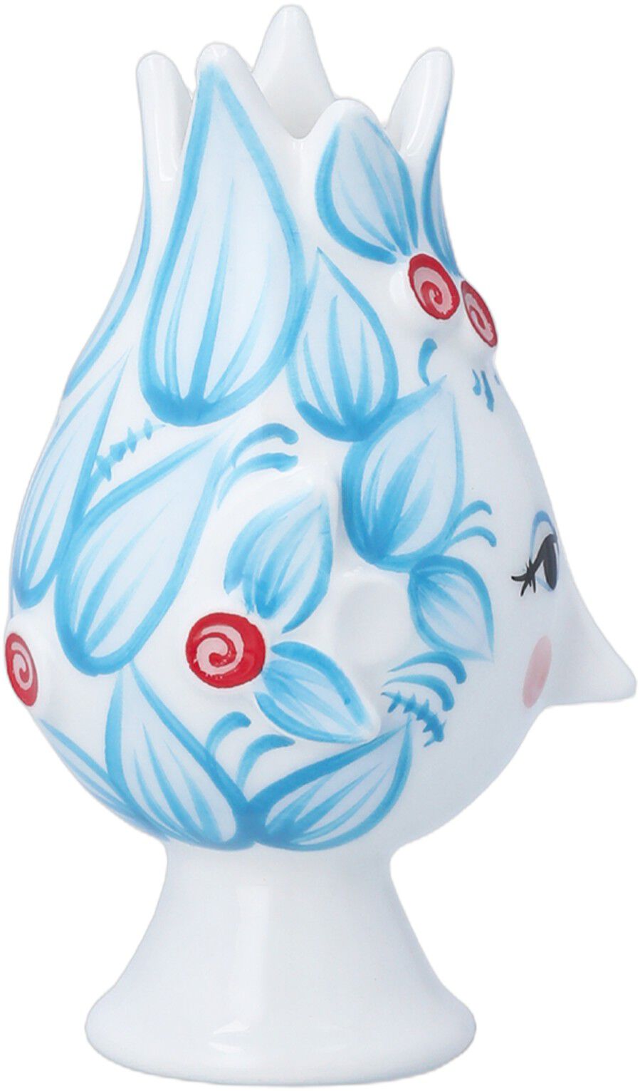 Titania Kronelysestage H11. 5 cm lys bl&aring;