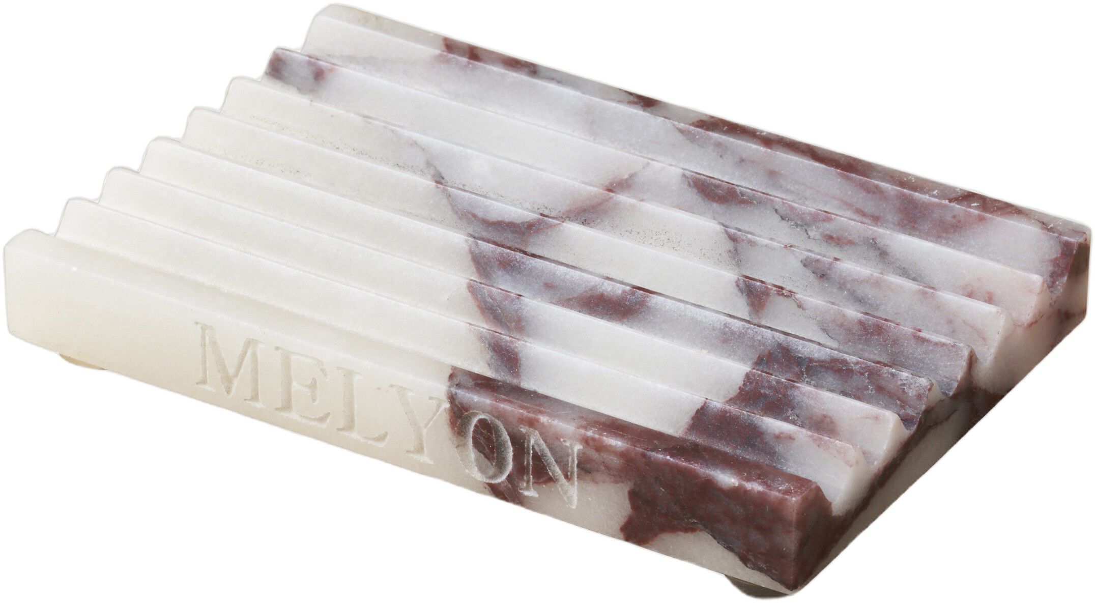 Melyon Marble Calacatta Viola Soap Dish