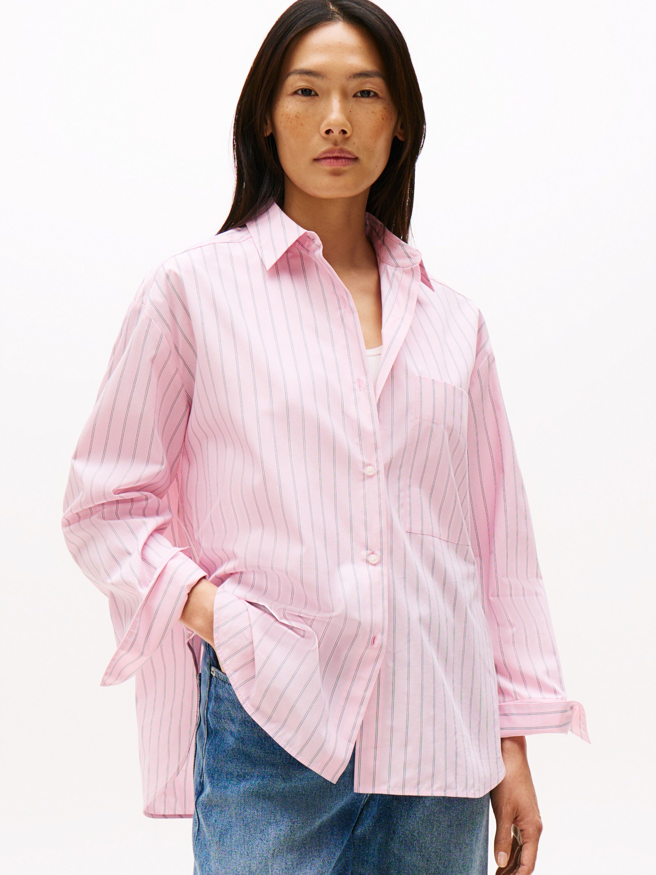 ESS POPLIN NEW EASY SHIRT