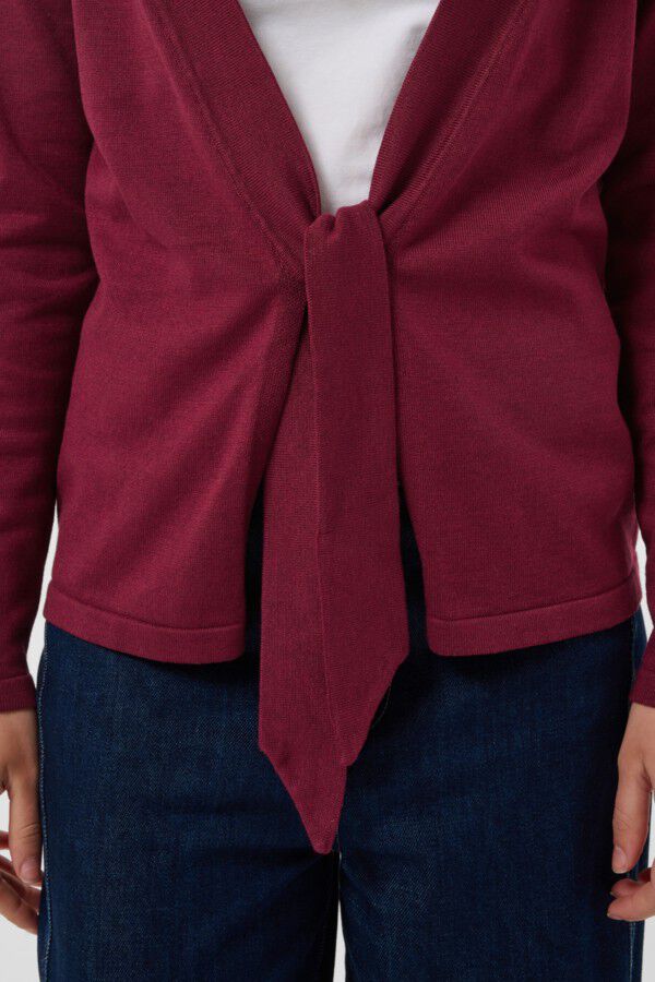 MilaSZ Tie Cardigan