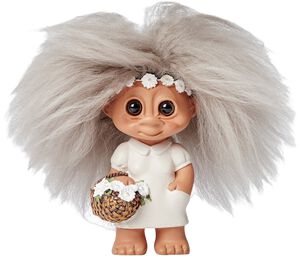 Lykketrold Jasmine, 9 cm