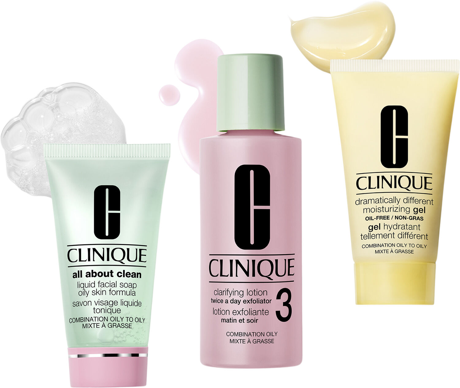 3 Step Set Dry to Combination Skin