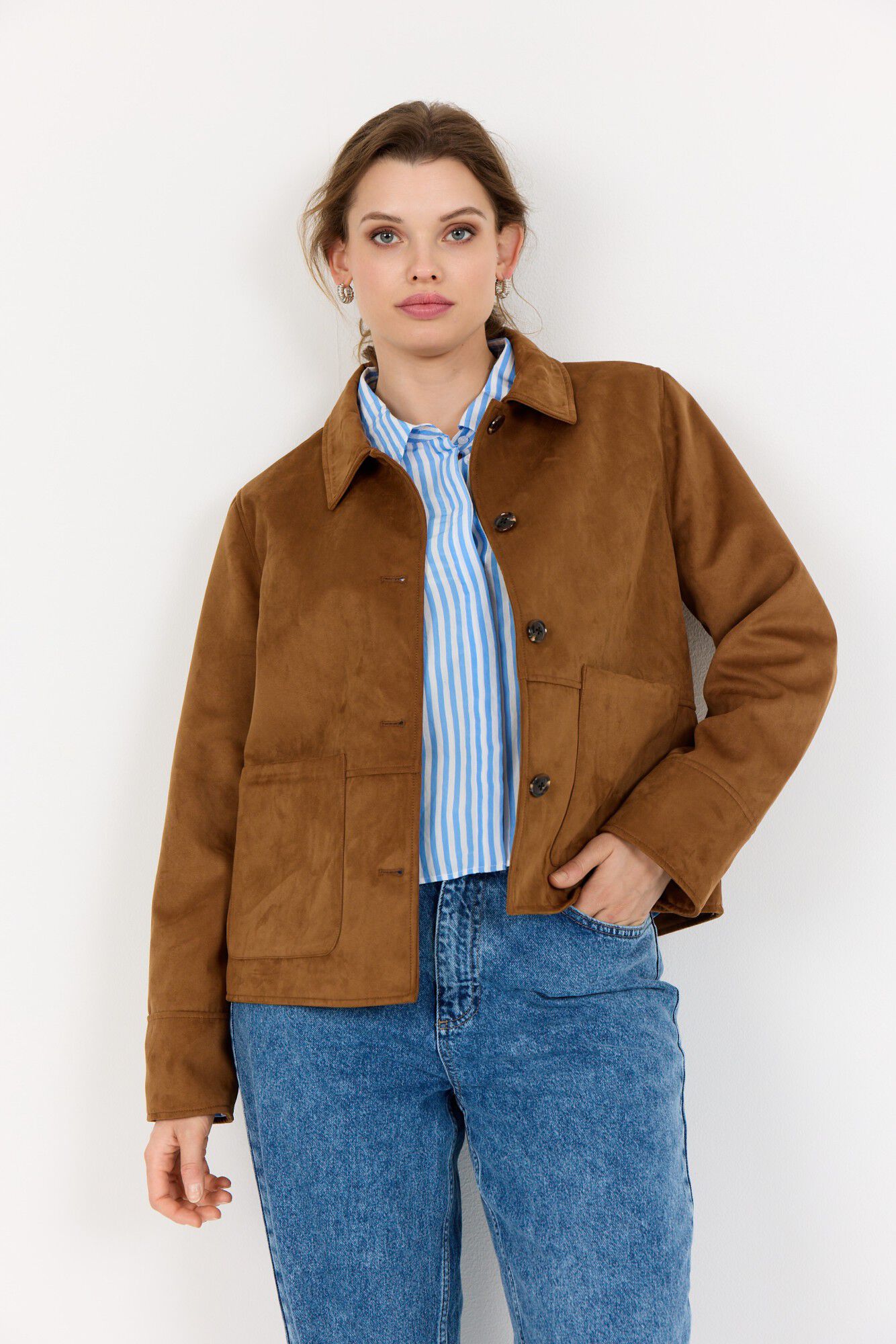 Curvy WA-CILJE 1 Jakke Brun