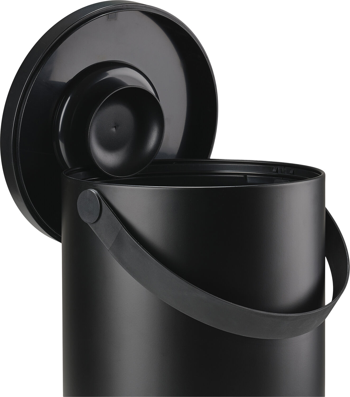 Soptunna Circular 15 liter Black