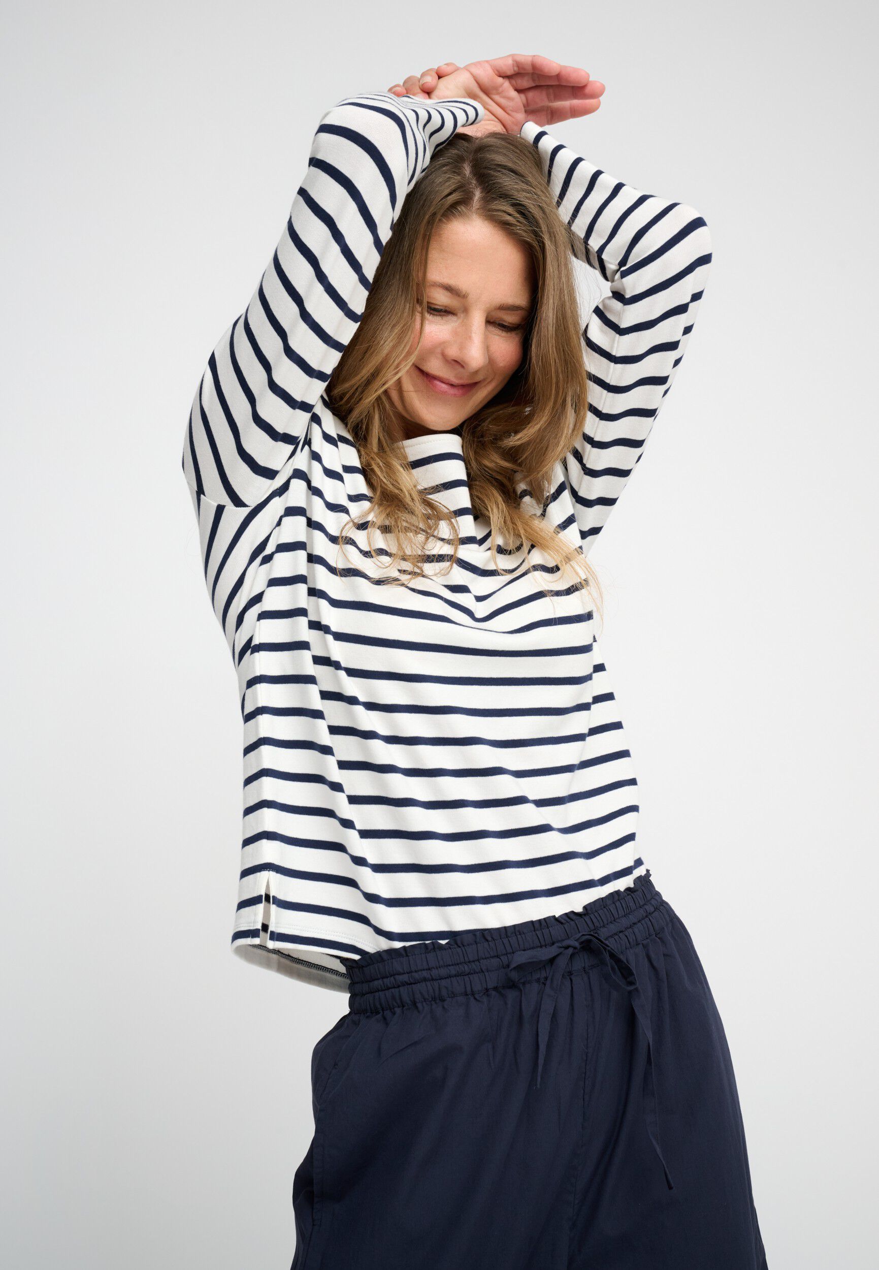 blessed sweatshirt stripe