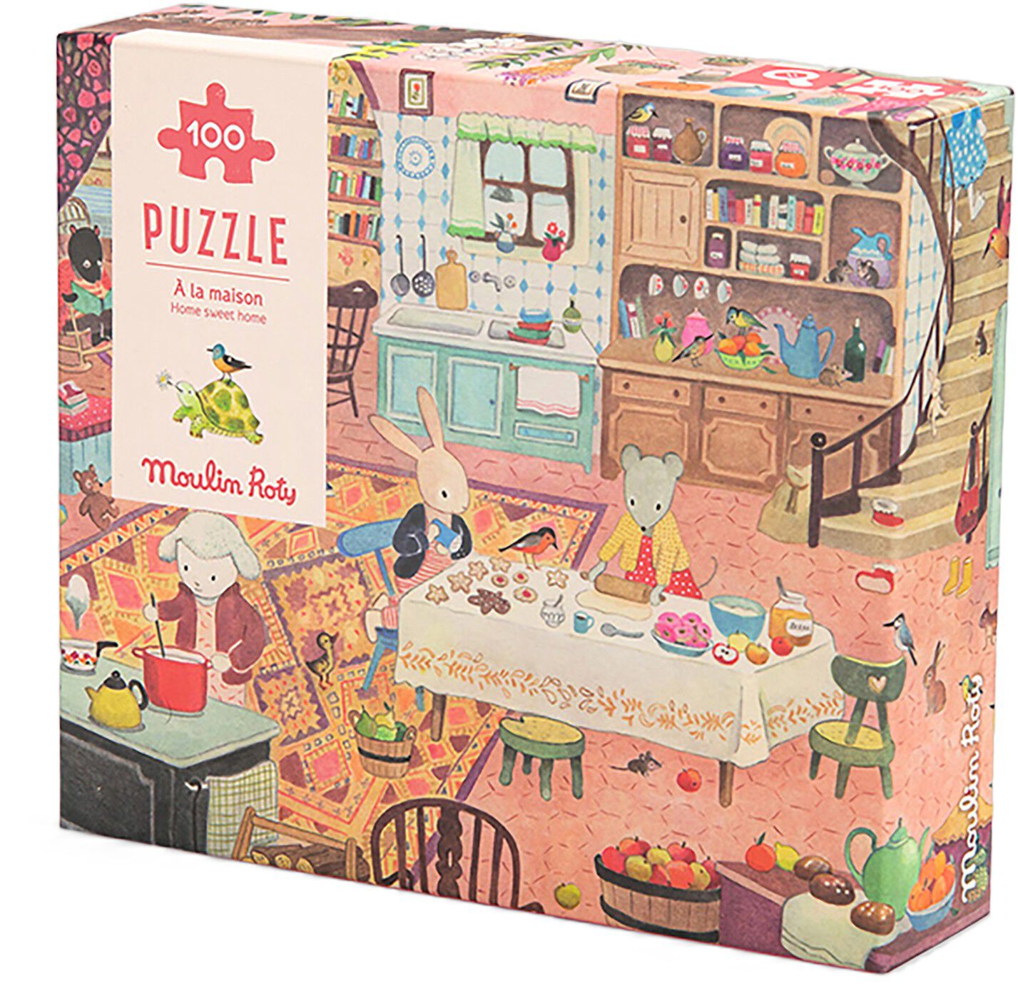 Moulin Roty - Puslespil 100 brk - Hjemmehygge - La Grande Fa