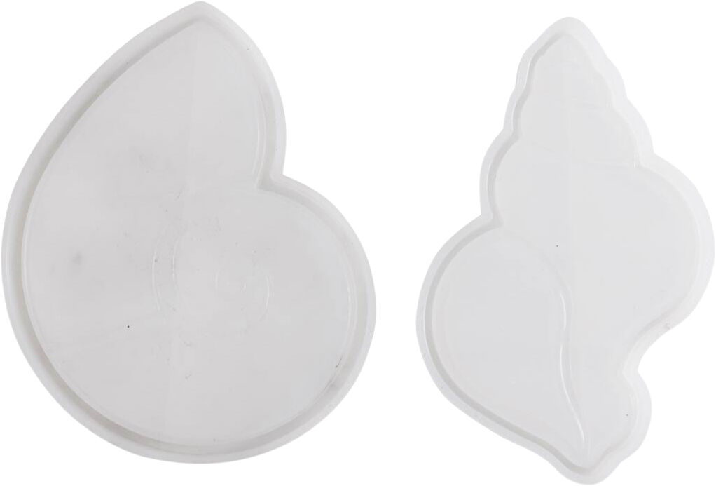 Silikoneform, Konkylie, H: 0,6 cm, L: 12 cm, B: 8-9 cm, 2stk