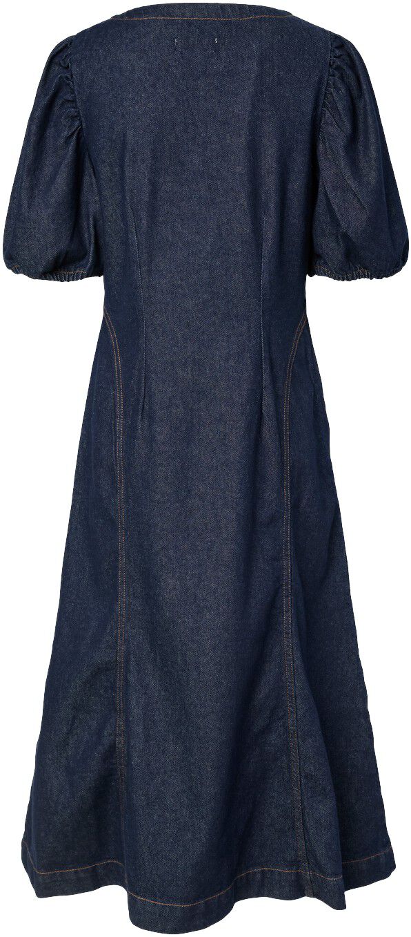 Pcpam 2/4 Midi Dress Dnm Bc
