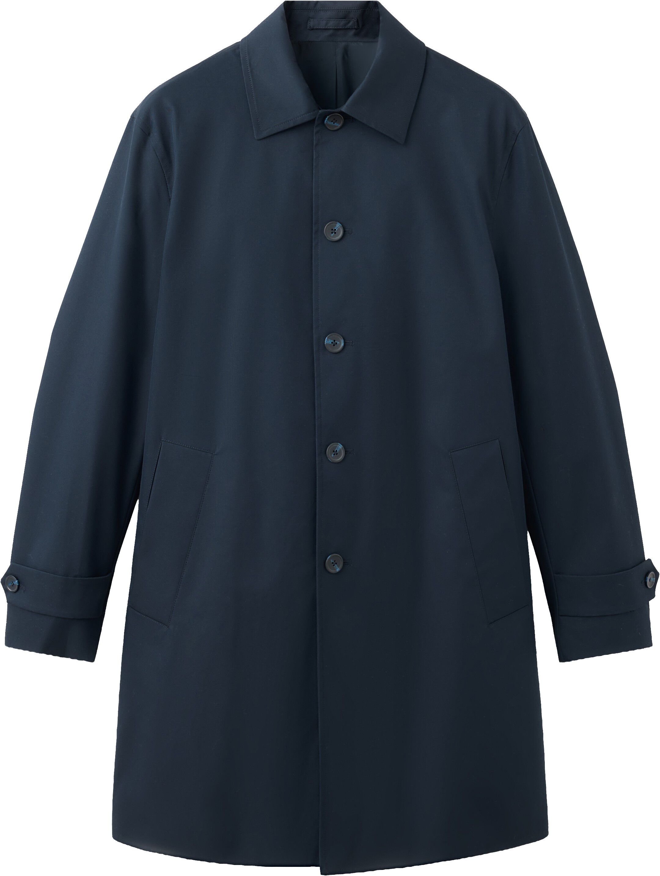 Water-repellent gabardine with pock