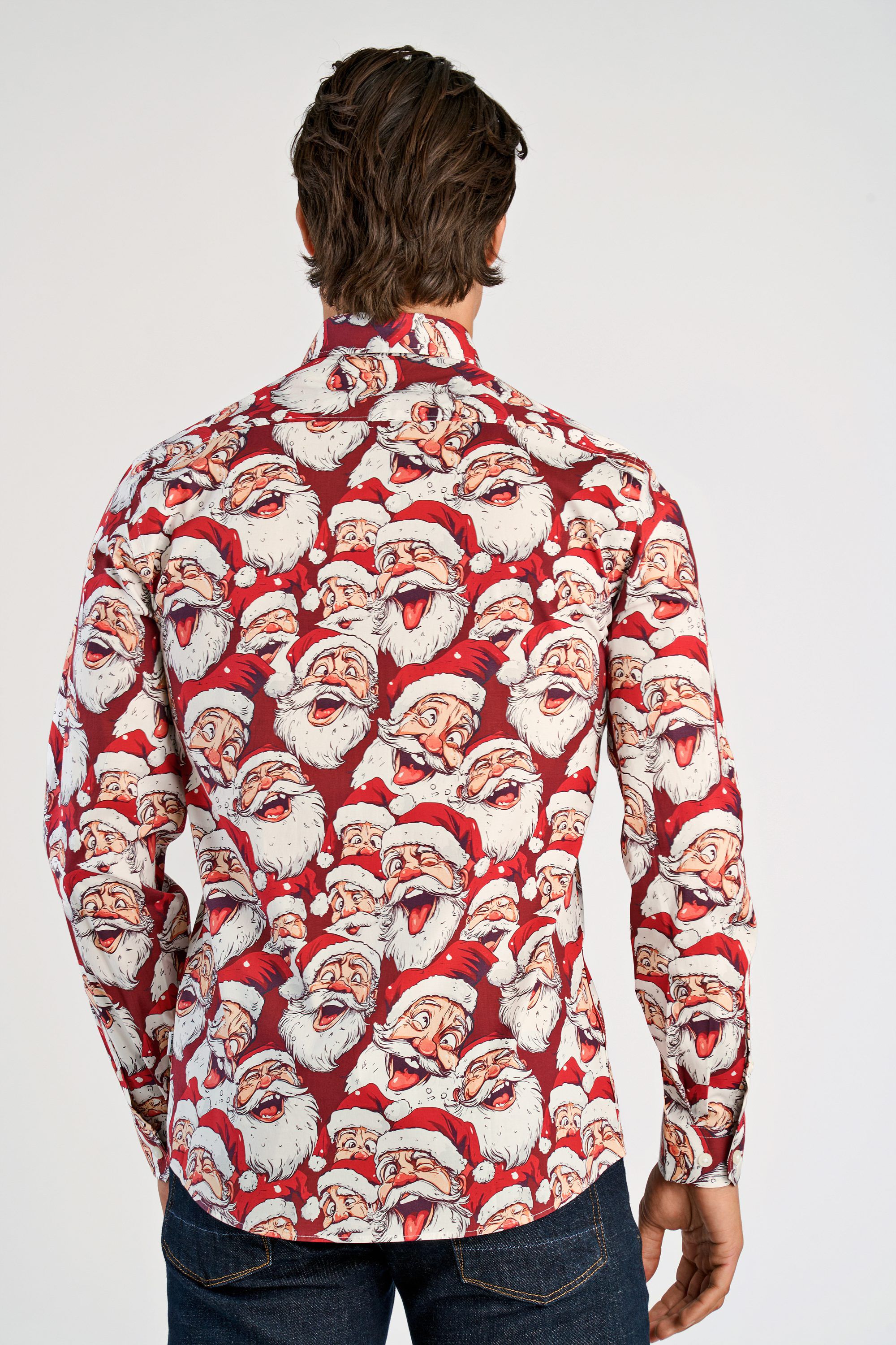 AOP Christmas shirt L/S