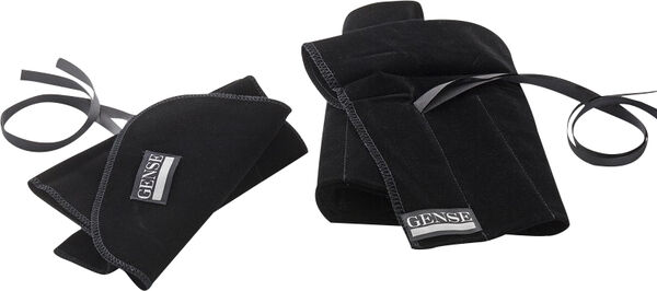 Bestickslinda för 12 delar stor Gense Svart