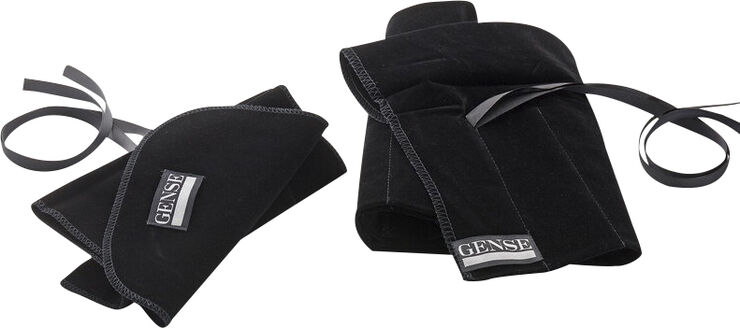 Bestickslinda för 12 delar stor Gense Svart