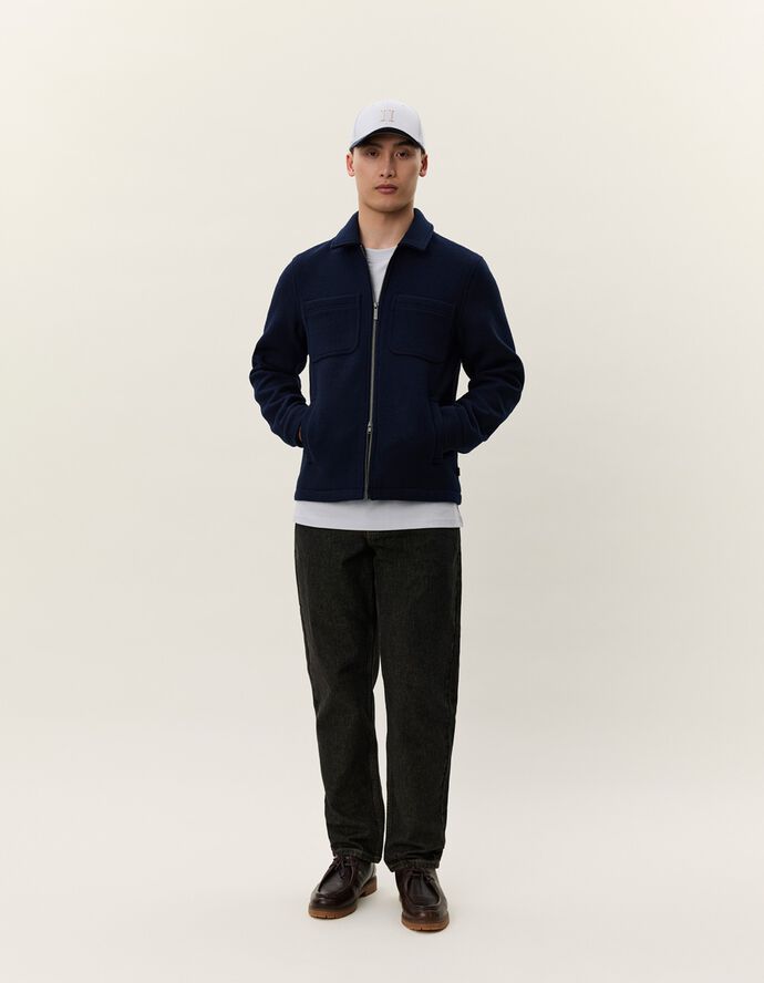 Marseille Solid Wool Jacket