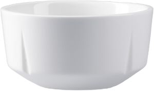 GC Snackssk&aring;l och sked &Oslash;10.5 cm vit