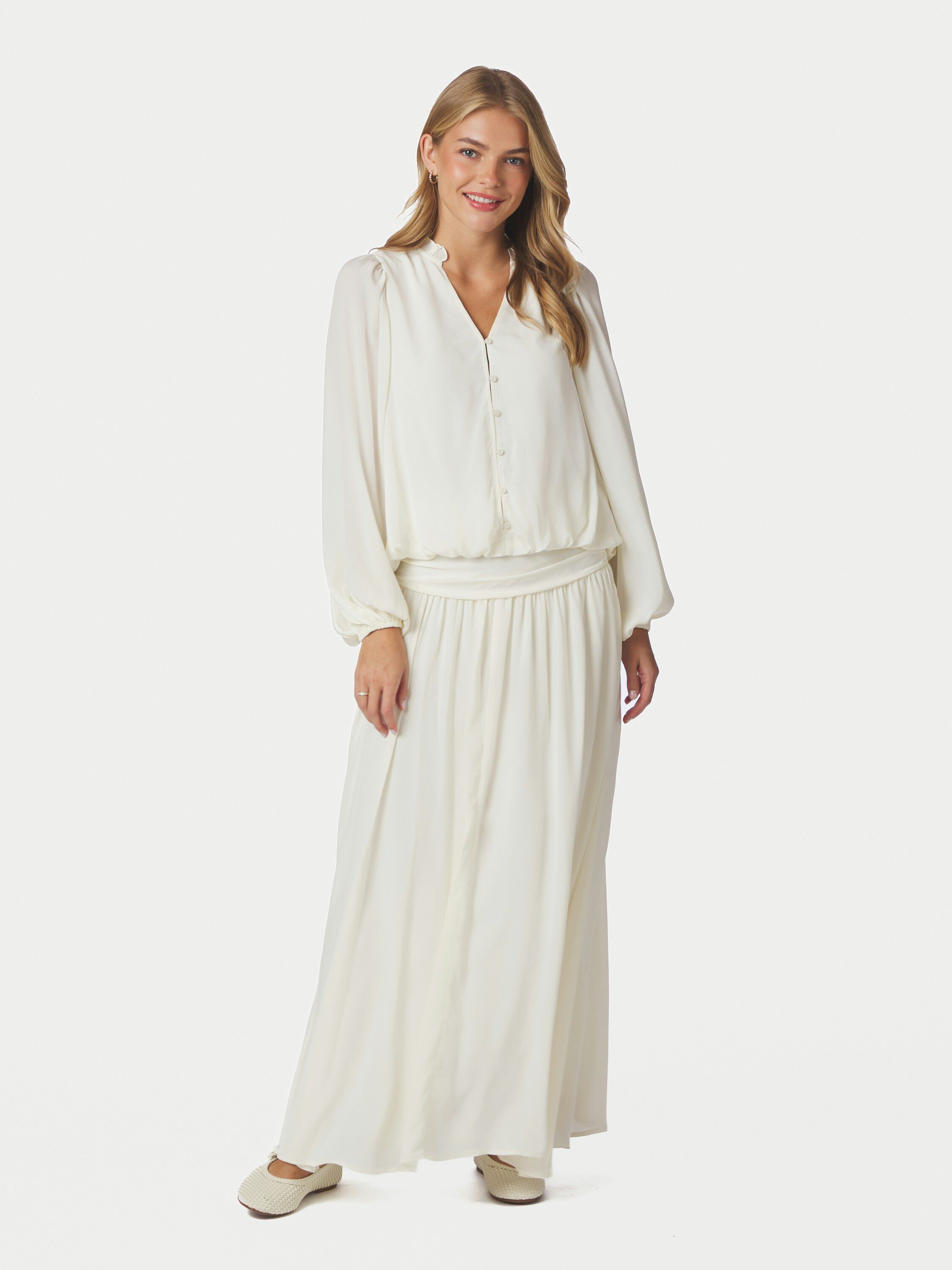 Morien Woven Maxi Skirt
