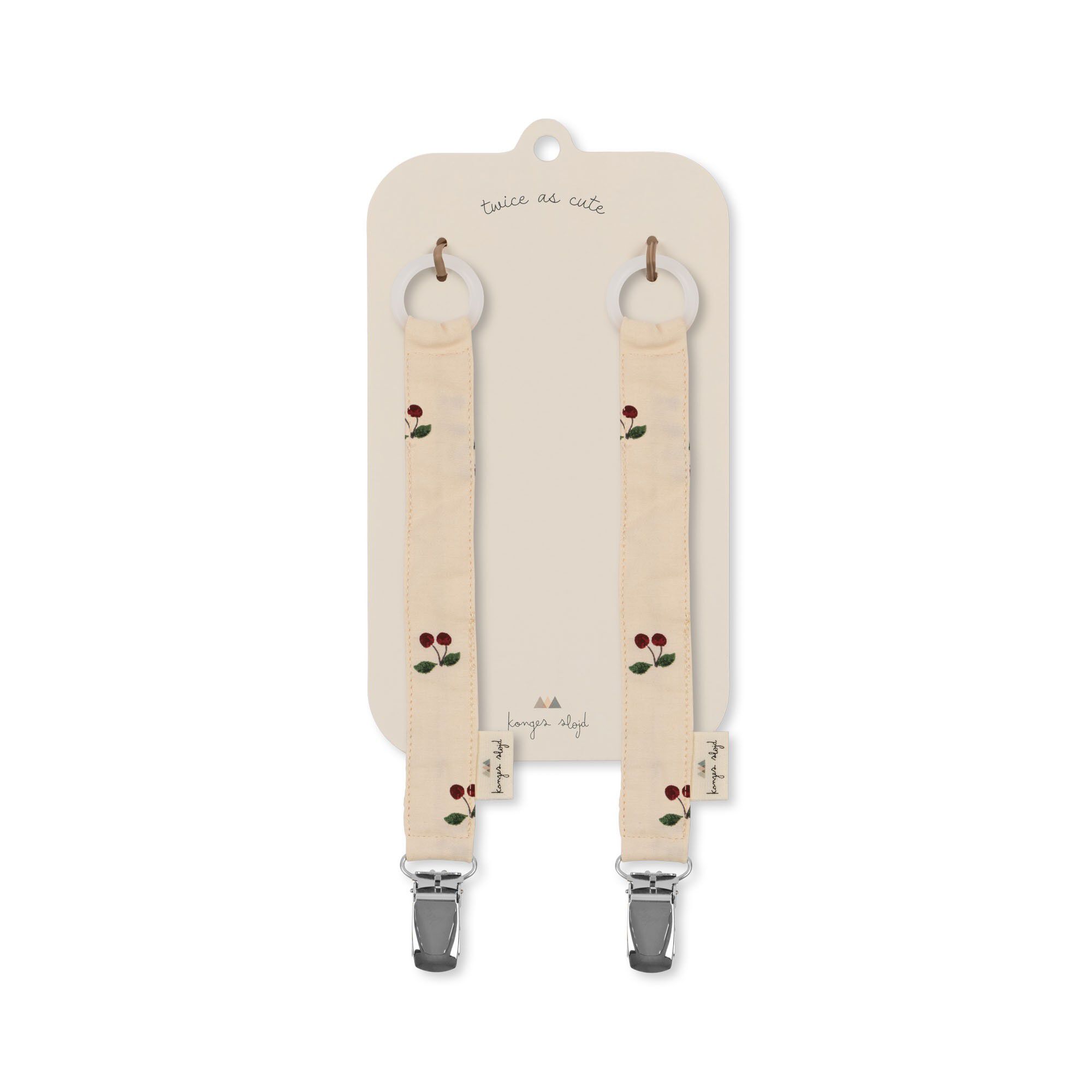 2 PACK PACIFIER STRAP