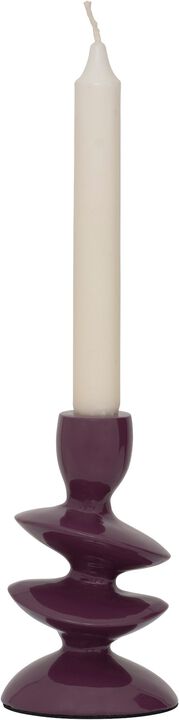 Urban Nature Culture candle holder Tove, prune