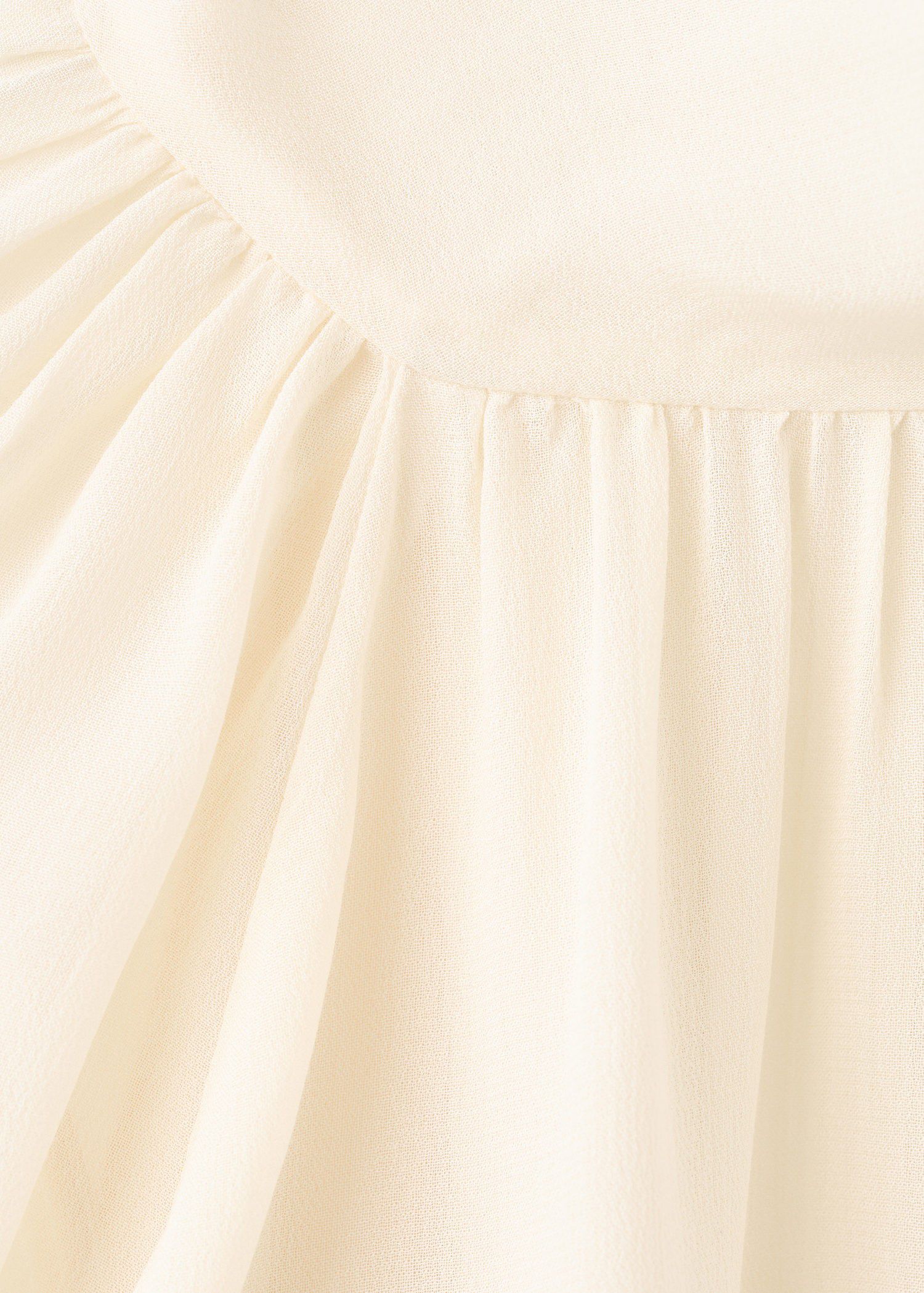 Turtleneck ruffled blouse