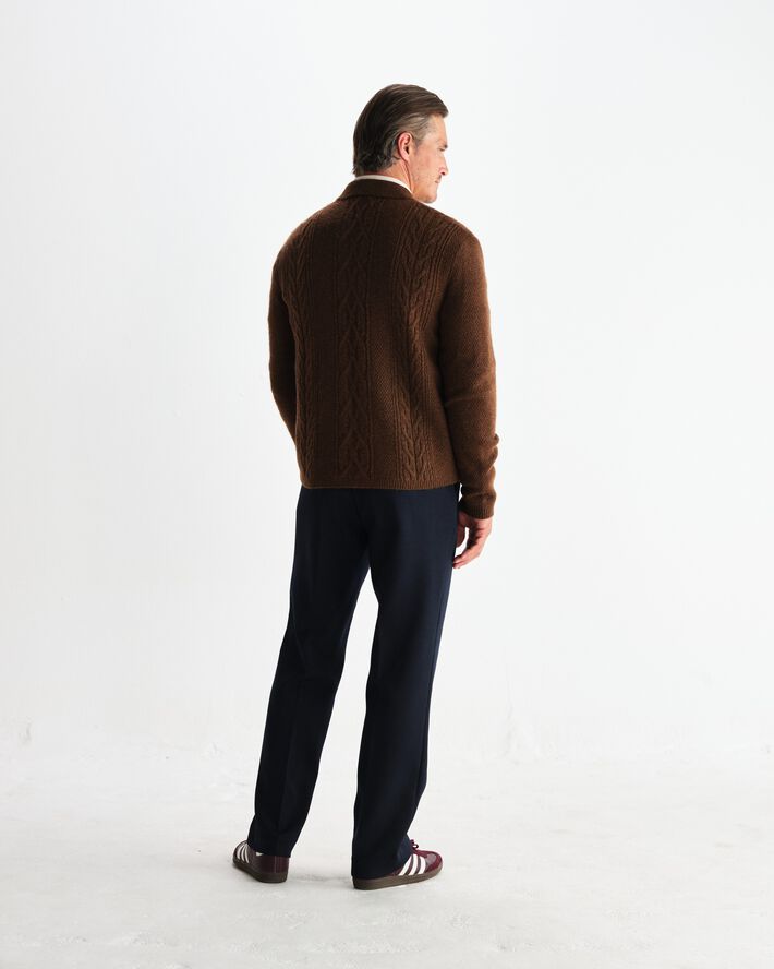 FRIAR ZIP KNIT JACKET