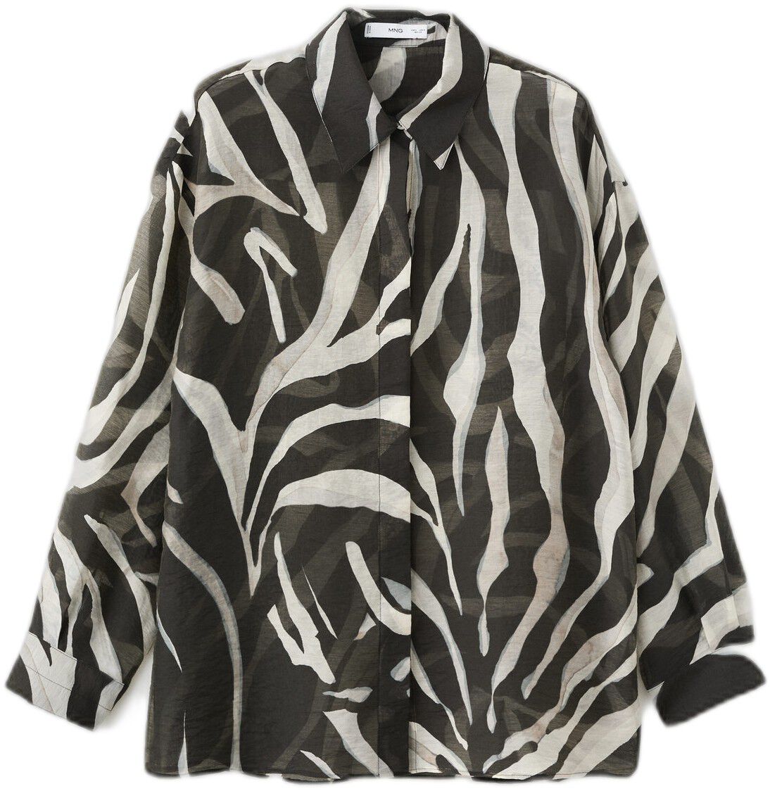 Lyocell printed shirt