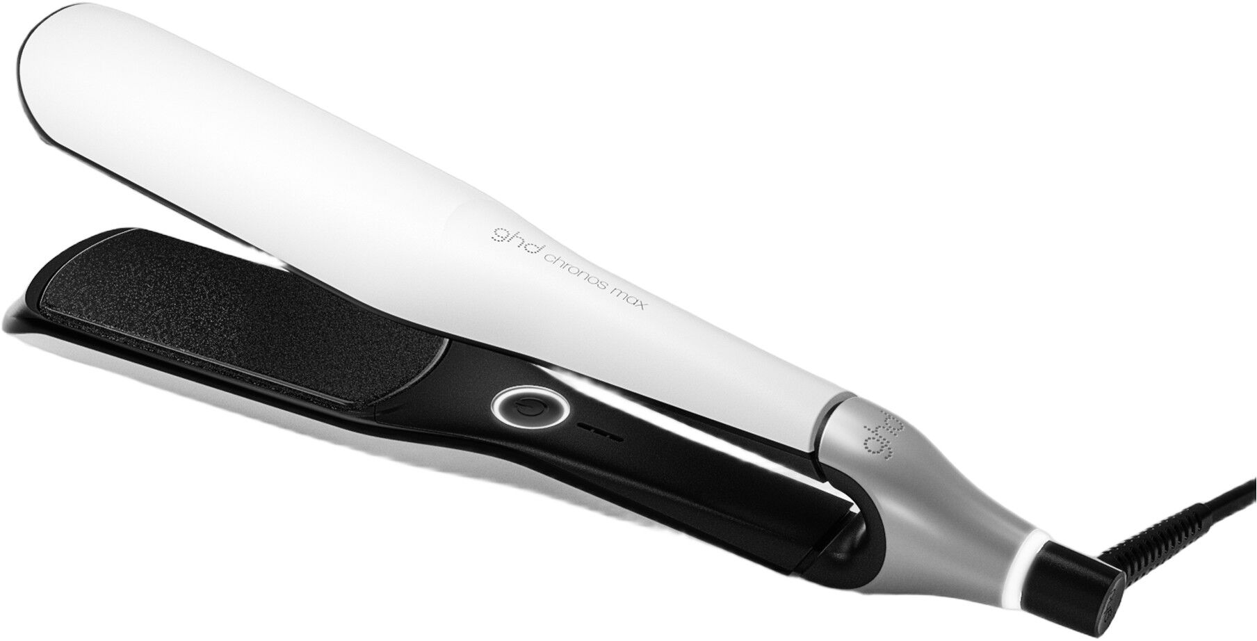ghd Chronos Max - Wide Plate Hair Straightener White